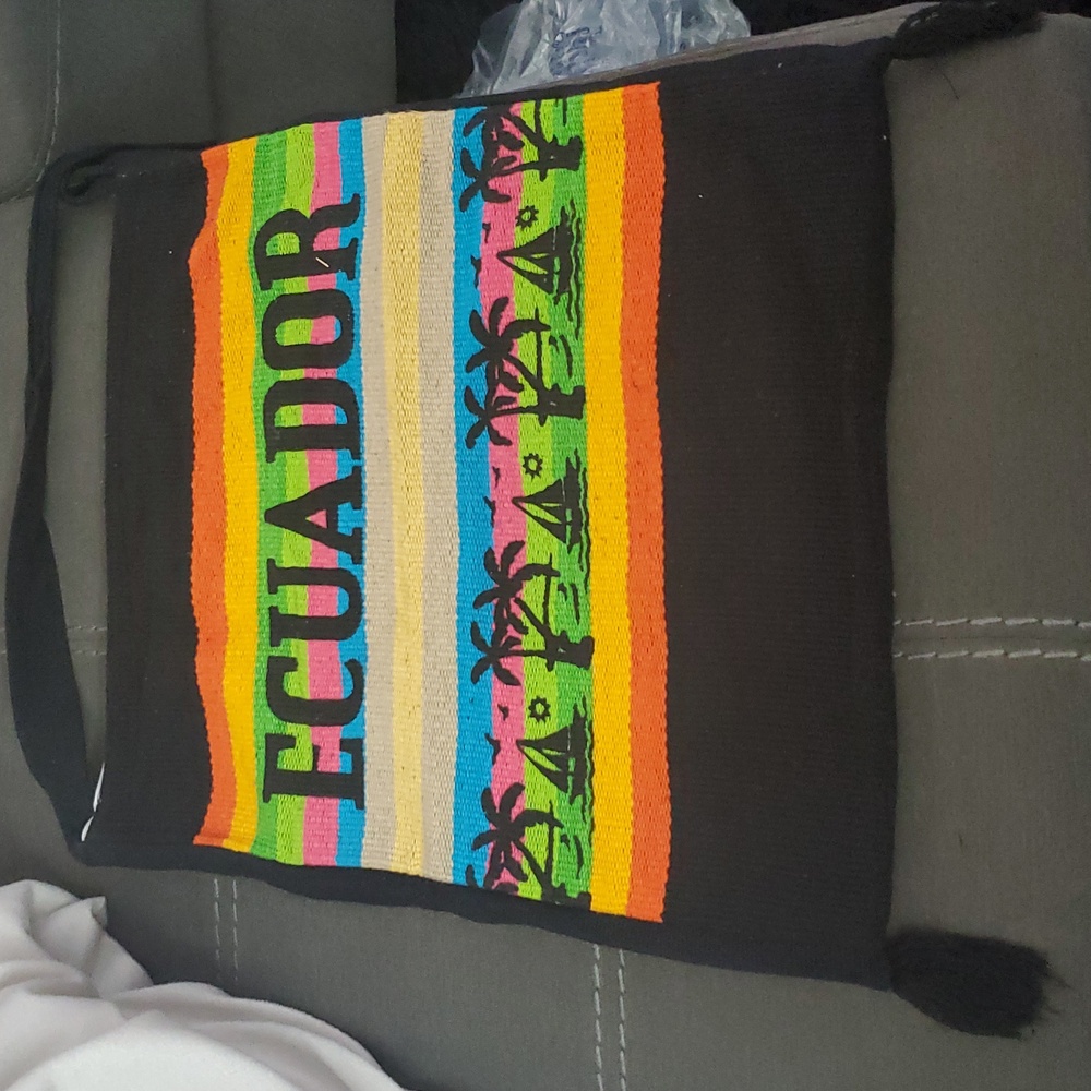 (NNT) Colorful Ecuador Themed Unisex  Bag